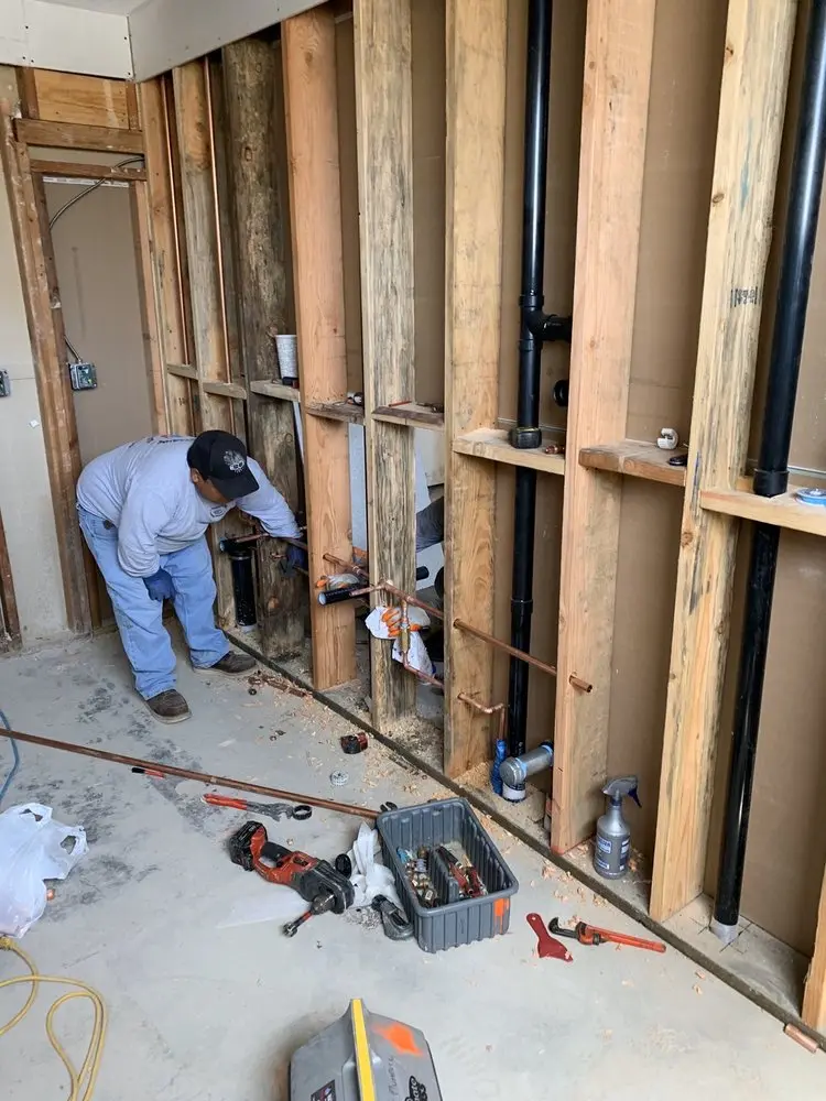 Commercial rough-in plumbing for Commercial Plumbing in Deerfield Village